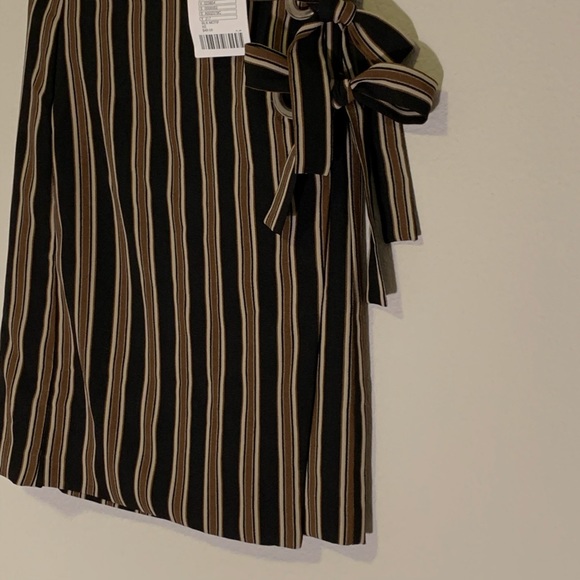 NWT Urban Outfitters Striped Wrap Skirt - Picture 3 of 4